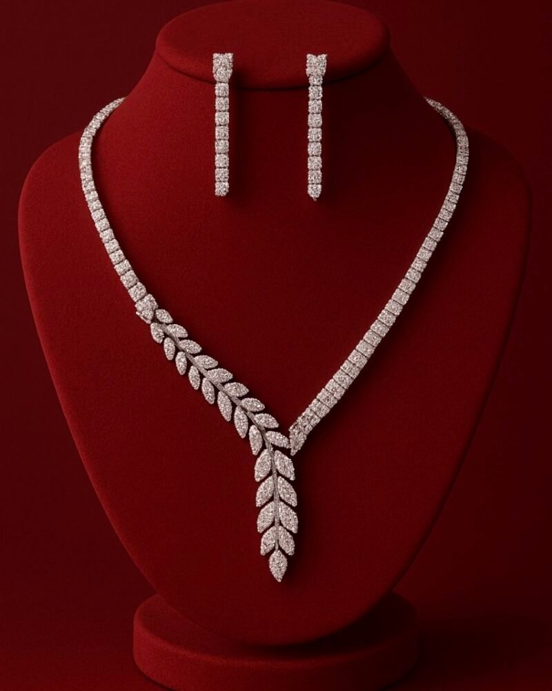 Zehra | sparkling silver elegance festive set